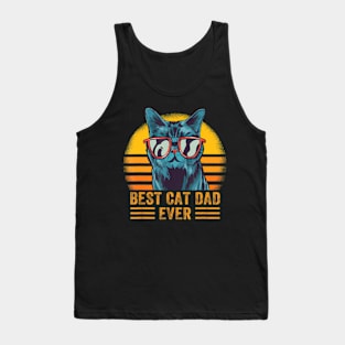 Best Cat Dad Ever Cat Daddy Father Day Sy Tank Top